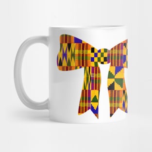 Kente Pattern Black Pride African Mug